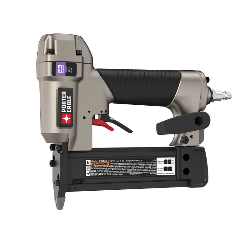 PORTER CABLE PORTER-CABLE Pin Nailer, 23-Gauge, 1-3/8-Inch (PIN138) - Image 1